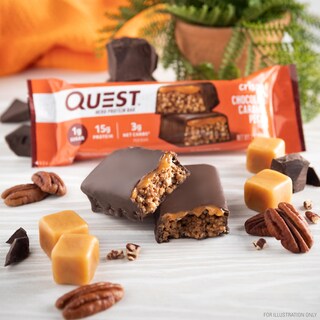 Foto 5 | Foto 5 | Protein Bar Quest Nutrition Chocolate Crujiente Caramelo Y Nueces - Venta Internacional.