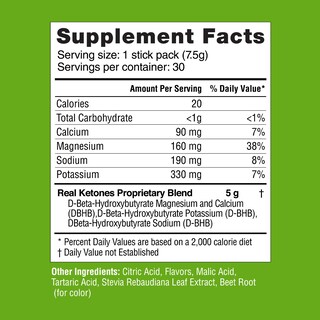 Foto 6 | Foto 6 | Mezcla Para Bebidas Keto Electrolytes Real Ketones Bhb Sandía 30 Unidades - Venta Internacional.