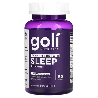 Foto 1 | Foto 1 | Suplemento Goli Nutrition Sleep Extra Strength 50 Gomitas - Venta Internacional.