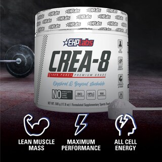 Foto 4 | Foto 4 | Suplemento De Creatina Ehp Labs Crea-8 Para El Crecimiento Muscular 500 G - Venta Internacional.