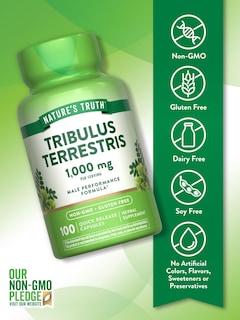Foto 3 | Foto 3 | Suplemento Nature's Truth Tribulus Terrestris 1000 Mg Para Hombres - Venta Internacional.