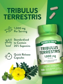 Foto 5 | Foto 5 | Suplemento Nature's Truth Tribulus Terrestris 1000 Mg Para Hombres - Venta Internacional.