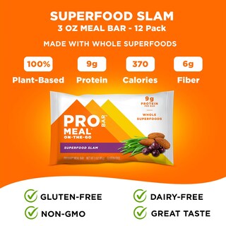 Foto 3 | Foto 3 | Meal Bar Probar Superfood Slam Sin Ogm Sin Gluten 12 Veces - Venta Internacional.