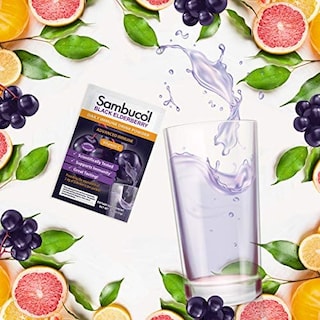 Foto 6 | Foto 6 | Bebida En Polvo Sambucol Black Elderberry Con Vitamina C 30 Unidades - Venta Internacional.