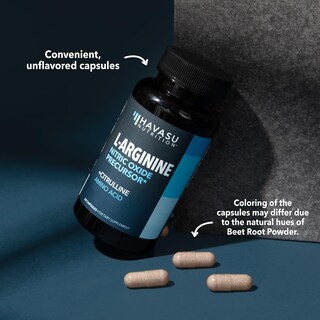 Foto 6 | Foto 6 | Cápsulas De L-arginina Havasu Nutrition 1200 Mg Para Hombres 120 Unidades - Venta Internacional.