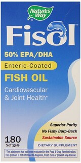 Foto 1 | Foto 1 | Suplemento De Aceite De Pescado Nature's Way Fisol 500 Mg (180 Cápsulas Blandas) - Venta Internacional.