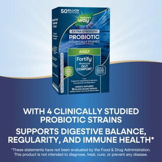 Foto 4 | Foto 4 | Suplemento Nature's Way Fortify Probiotic 50 Mil Millones (30 Cápsulas) - Venta Internacional.