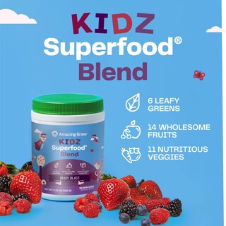 Foto 3 | Foto 3 | Superfood Amazing Grass Kidz Organic 180 G Para Niños Sanos - Venta Internacional.