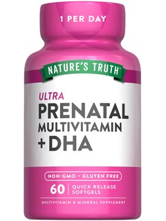Foto 1 | Foto 1 | Vitaminas Prenatales Nature's Truth Con Dha Y Ácido Fólico 60 Cápsulas Blandas - Venta Internacional.