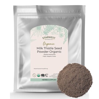 Foto 1 | Foto 1 | Semilla De Cardo Mariano En Polvo Orgánica Starwest Botanicals 454 G - Venta Internacional.