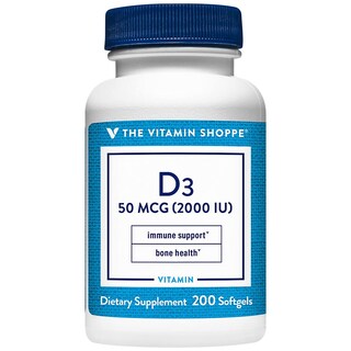 Foto 2 | Foto 2 | Complementa La Vitamina D3 De The Vitamin Shoppe Con 2000 Ui Y 200 Cápsulas Blandas - Venta Internacional.
