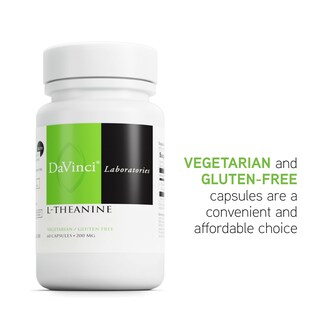 Foto 5 | Foto 5 | Suplemento Davinci Labs L-teanina 200 Mg 60 Cápsulas Vegetarianas - Venta Internacional.