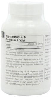 Foto 3 | Foto 3 | Supplement Source Naturals Taurine 500 Mg 120 Comprimidos - Venta Internacional.