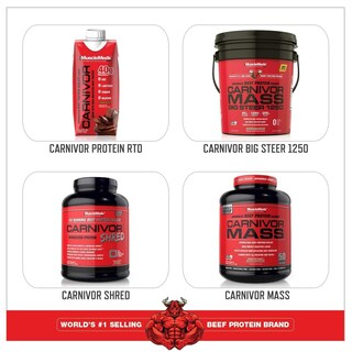 Foto 7 | Foto 7 | Proteína En Polvo Musclemeds Carnivor Beef Cookies & Cream 1 68 Kg - Venta Internacional.