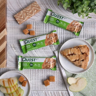 Foto 5 | Foto 5 | Tarta De Manzana Protein Bar Quest Nutrition 20 G De Proteína 12 Unidades - Venta Internacional.