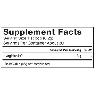 Foto 6 | Foto 6 | Suplemento Force Factor L-arginina Hcl 6000 Mg En Polvo Sin Sabor - Venta Internacional.