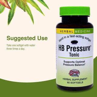 Foto 6 | Foto 6 | Hierbas Suplementarias Etc. Tónico Hb Pressure Tonic 60 Cápsulas Blandas - Venta Internacional.