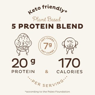 Foto 6 | Foto 6 | Proteína En Polvo Kos Chocolate Orgánico A Base De Plantas 450 G - Venta Internacional.