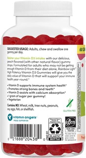 Foto 4 | Foto 4 | Gomitas Con Vitamina D Rainbow Light De Alta Potencia 2000 Ui 60 - Venta Internacional.