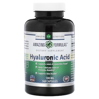 Foto 1 | Foto 1 | Suplemento De Ácido Hialurónico Amazing Nutrition 100 Mg 360 Cápsulas - Venta Internacional.