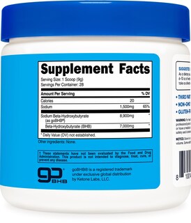 Foto 5 | Foto 5 | Suplemento Nutricost Sodium Bhb En Polvo 250 G Cetogénico Sin Sabor - Venta Internacional.