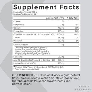 Foto 5 | Foto 5 | Keto Electrolyte Powder Sports Research Keto Plus 30 Porciones - Venta Internacional.