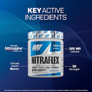 Foto 7 | Foto 7 | Polvo Preentrenamiento Gat Sport Nitraflex Advanced 30 Porciones - Venta Internacional.