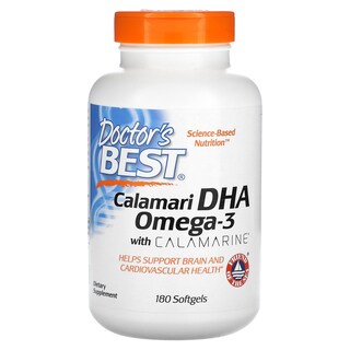 Foto 1 | Foto 1 | Supplement Doctor's Best Calamari Dha Omega-3 180 Cápsulas Blandas - Venta Internacional.