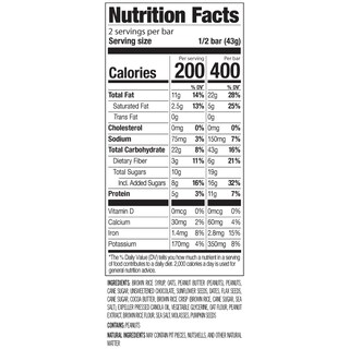 Foto 5 | Foto 5 | Meal Bar Probar Con Chispas De Chocolate Con Mantequilla De Maní 12 X 390 Kcal - Venta Internacional.