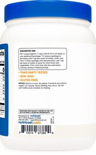 Foto 4 | Foto 4 | Ácido Cítrico En Polvo Nutricost  1 Kg  Sin Ogm  Sin Gluten - Venta Internacional.