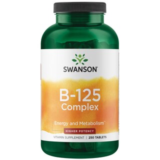 Foto 1 | Foto 1 | Suplemento Del Complejo De Vitamina B-125 De Swanson 250 Tabletas - Venta Internacional.