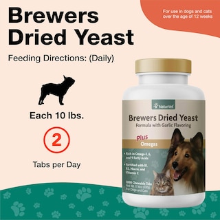 Foto 3 | Foto 3 | Complemente La Levadura Seca De Cerveza Naturvet Con Ajo Para Mascotas - Venta Internacional.