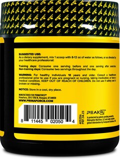 Foto 3 | Foto 3 | Suplemento Primaforce Peak O2 Workout 120 G Vegano Sin Ogm - Venta Internacional.
