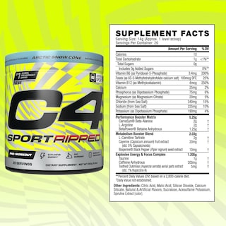 Foto 3 | Foto 3 | Polvo Preentrenamiento Cellucor C4 Ripped Sport 20 Porciones - Venta Internacional.