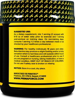 Foto 3 | Foto 3 | Suplemento Primaforce Beta Alanina En Polvo 200 G Sin Sabor - Venta Internacional.