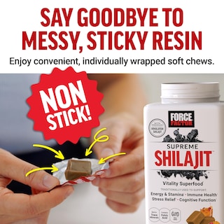 Foto 5 | Foto 5 | Supreme Shilajit Force Factor Premium Himalayan 60 Comprimidos Masticables - Venta Internacional.