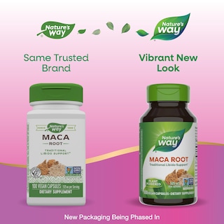 Foto 2 | Foto 2 | Suplemento Nature's Way De Raíz De Maca 525 Mg 100 Cápsulas Veganas - Venta Internacional.