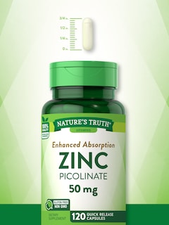 Foto 3 | Foto 3 | Suplemento Nature's Truth Picolinato De Zinc 50 Mg 120 Cápsulas - Venta Internacional.