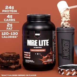 Foto 3 | Foto 3 | Proteína En Polvo Redcon1 Mre Lite Con Sabor A Brownie Con Sabor A Chocolate 30 Porciones - Venta Internacional.
