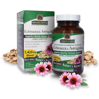 Foto 1 | Foto 1 | Suplemento Nature's Answer Equinácea y Astrágalo 90 Cápsulas - Venta Internacional