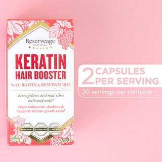 Foto 6 | Foto 6 | Potenciador Capilar con Queratina Supplement Reserveage Beauty 60 Cápsulas - Venta Internacional