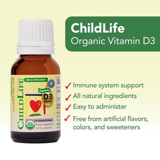 Foto 6 | Foto 6 | Gotas de Vitamina D3 Childlife Essentials 400 Ui 6 ml - Venta Internacional