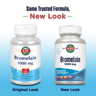 Foto 2 | Foto 2 | Suplemento Kal de Bromelina 1000 Mg 90 Tabletas - Venta Internacional