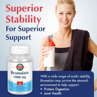 Foto 4 | Foto 4 | Suplemento Kal de Bromelina 1000 Mg 90 Tabletas - Venta Internacional