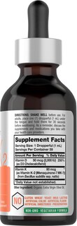 Foto 2 | Foto 2 | Suplemento Horbäach De Vitamina D3 K2 En Gotas Líquidas 60 Ml - Venta Internacional.