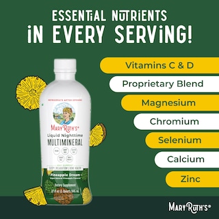 Foto 7 | Foto 7 | Suplemento Multimineral Líquido Nocturno Maryruth Vegan 946 Ml - Venta Internacional