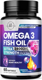 Foto 1 | Foto 1 | Suplemento De Aceite De Pescado Con Omega 3 ¡hola Cariño! 2400 Mg 60 Cápsulas Blandas - Venta Internacional.