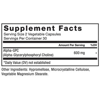 Foto 5 | Foto 5 | Suplemento Cerebral Force Factor Alpha Gpc 300 Mg 60 Cápsulas - Venta Internacional.