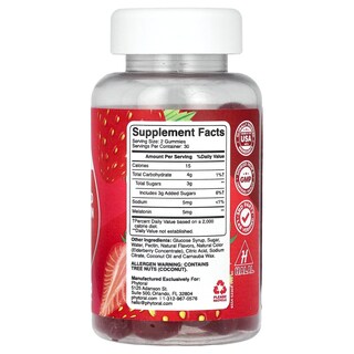 Foto 2 | Foto 2 | Gomitas De Melatonina Supplement Phytoral Advanced 60 Gomitas - Venta Internacional.