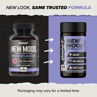Foto 2 | Foto 2 | Suplemento Onnit New Mood Daily Stress Support 60 Cápsulas - Venta Internacional
